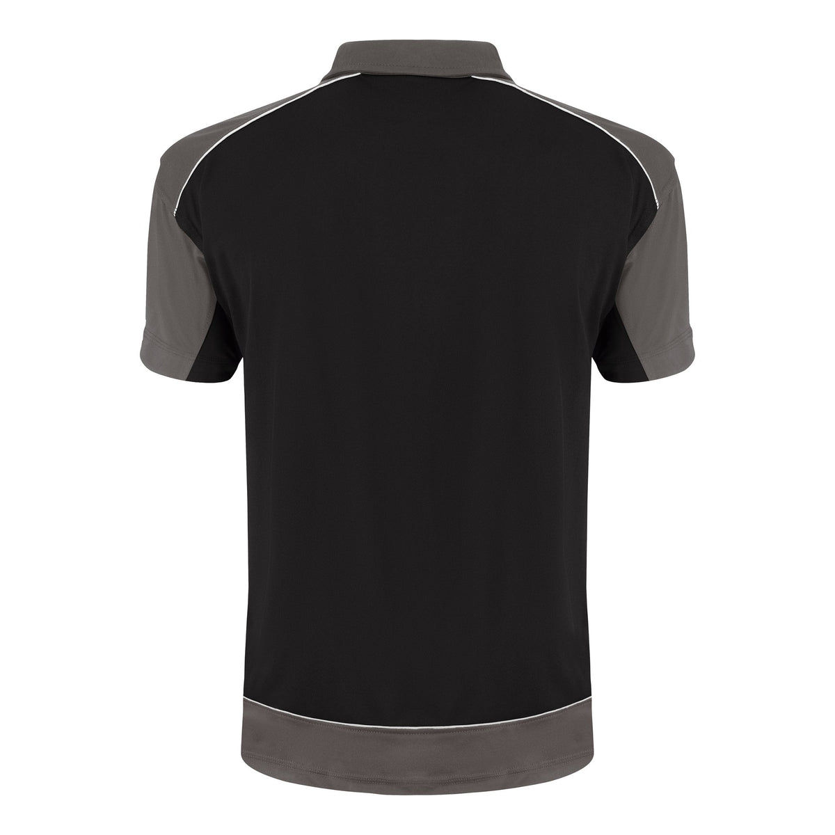 ØRN Fireback Wicking Poloshirt – Black - Graphite – back
