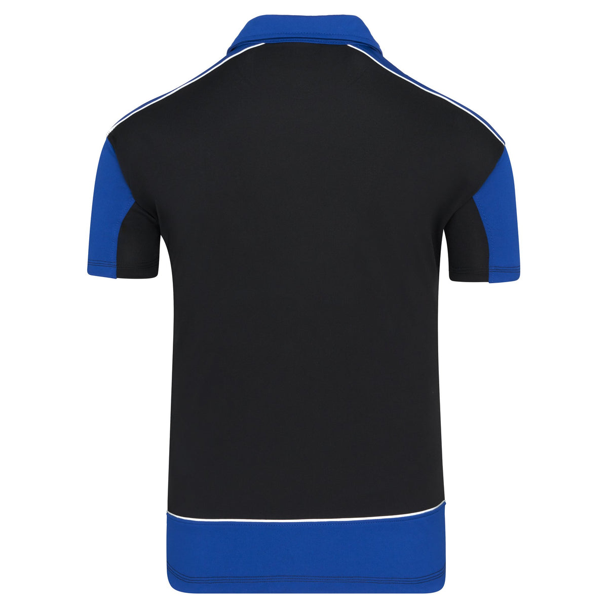 ØRN Fireback Wicking Poloshirt – Black - Royal – back
