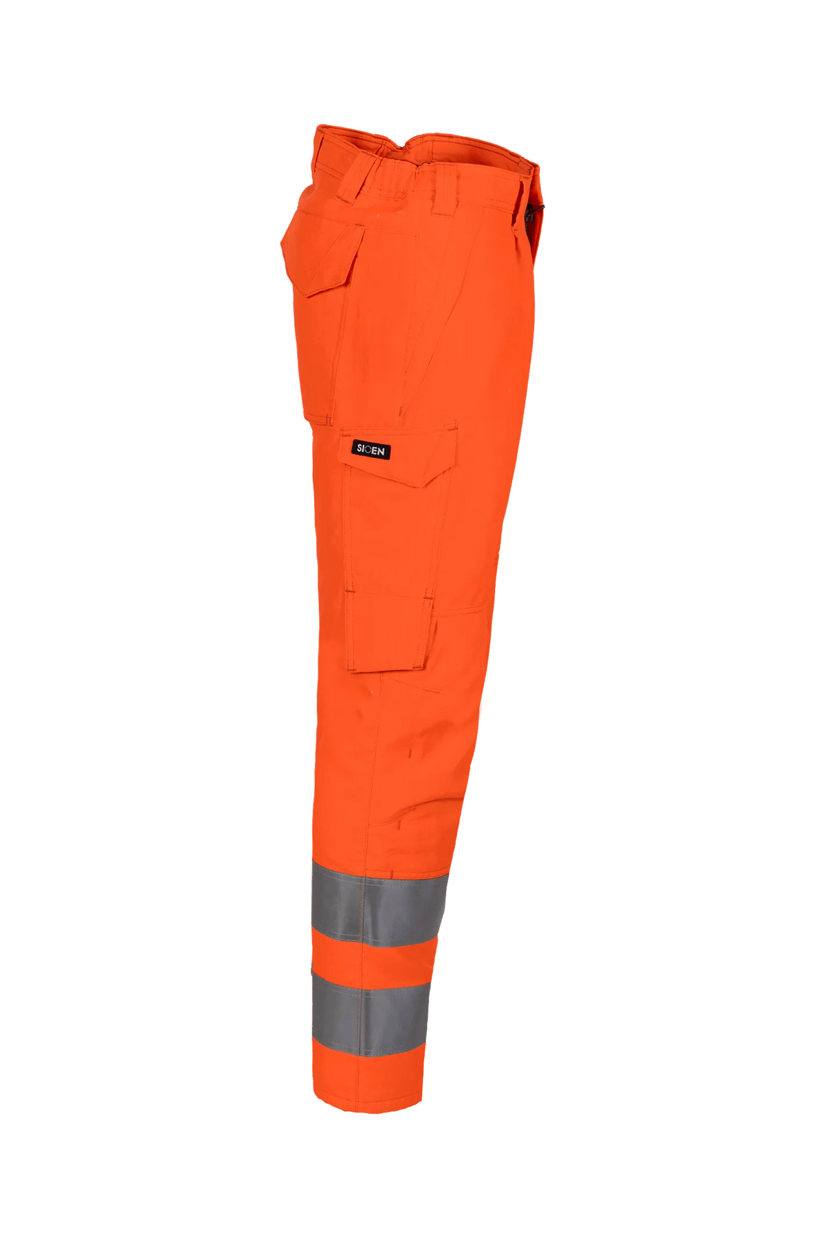 Sioen PRO Regor in High-vis orange, side view