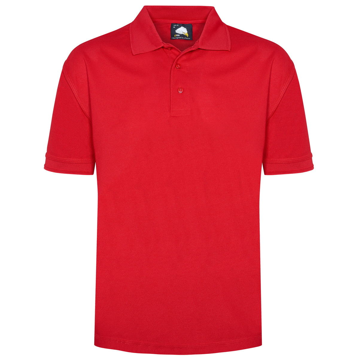 ØRN Oriole Wicking Poloshirt – Red – front