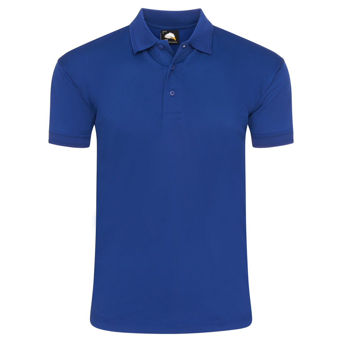 ØRN Oriole Wicking Poloshirt – Royal – front