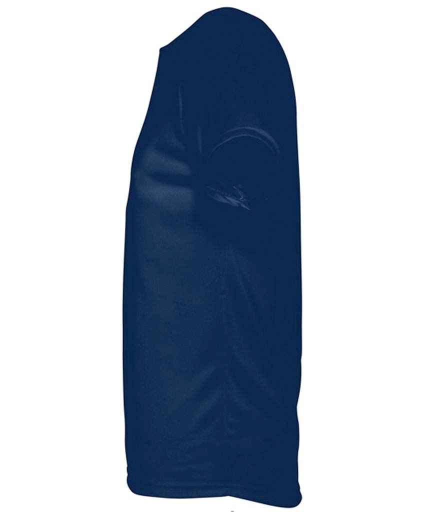 SOL'S Sporty Performance T-Shirt in French Navy, side view