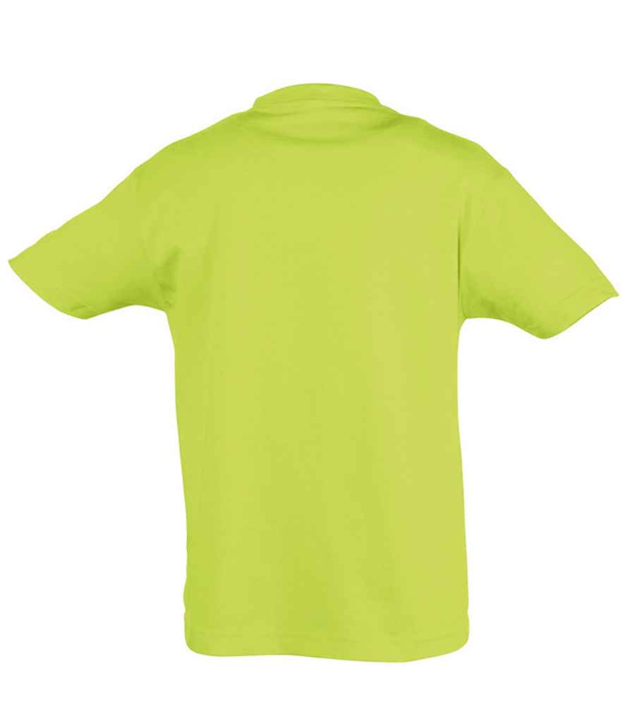 SOL'S Kids Regent T-Shirt in Apple Green, back view