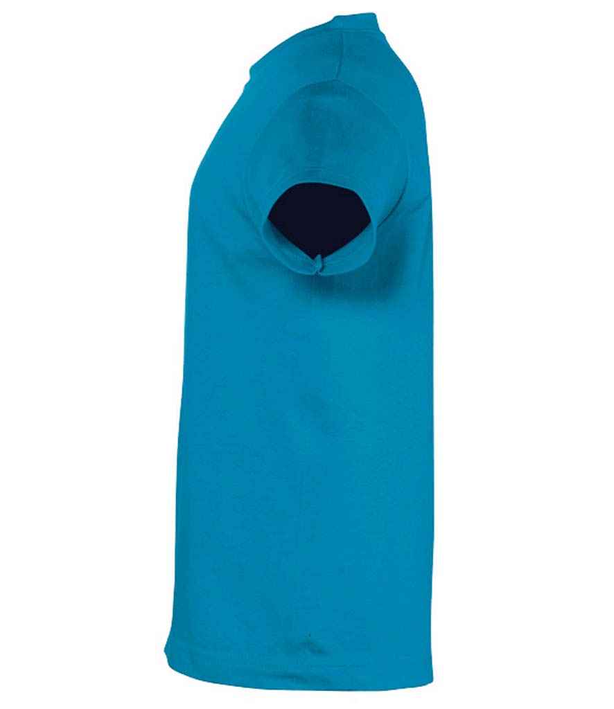 SOL'S Kids Regent T-Shirt in Aqua, side view