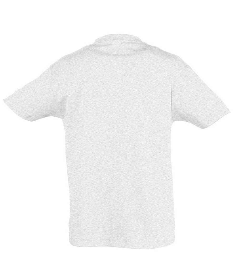 SOL'S Kids Regent T-Shirt in Ash, back view