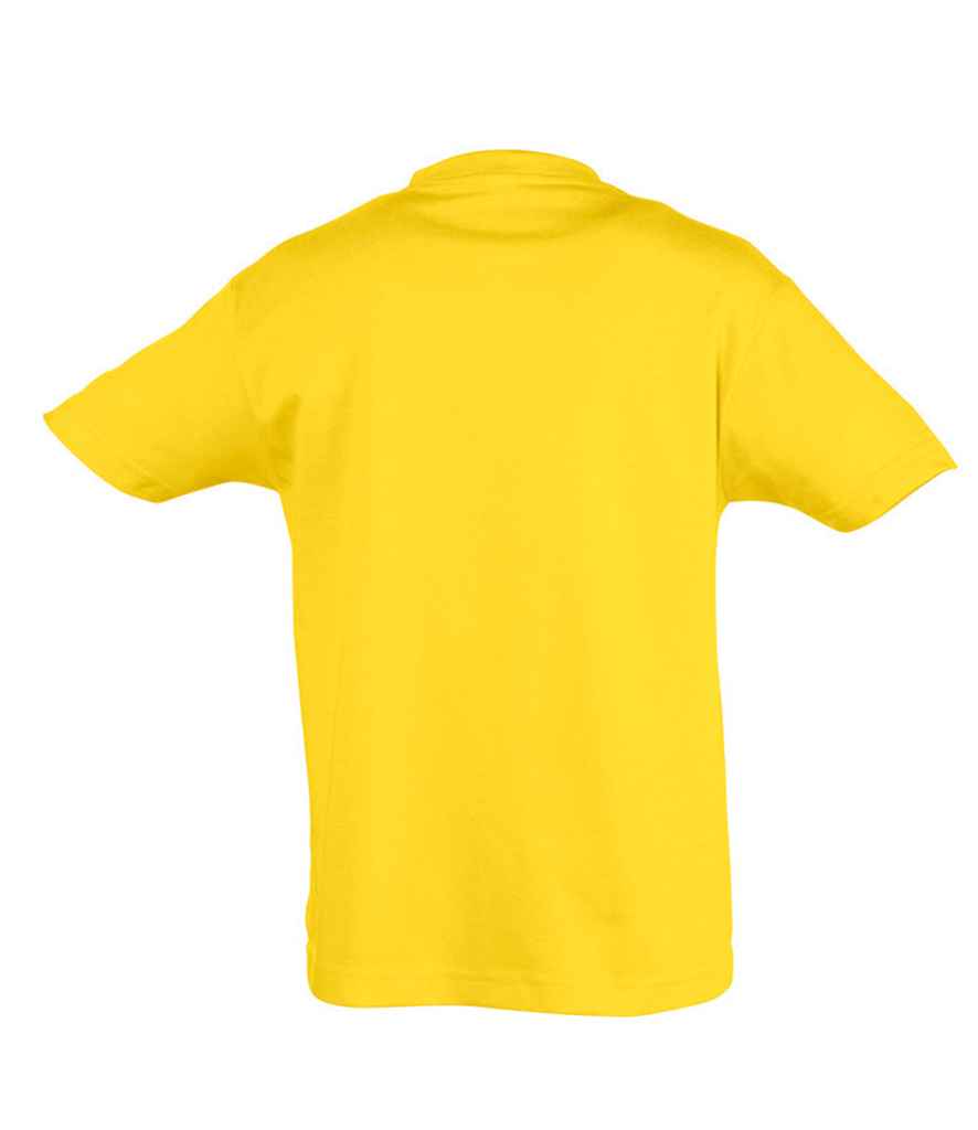 SOL'S Kids Regent T-Shirt in Gold, back view