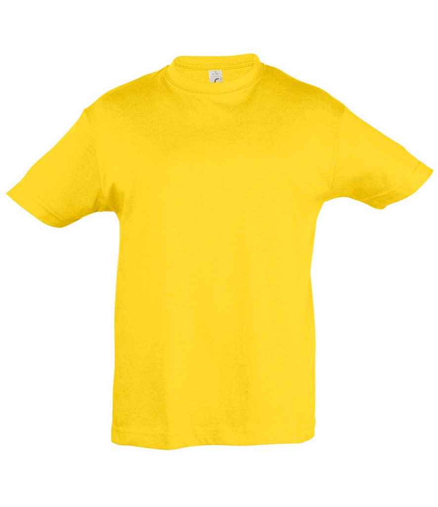 SOL'S Kids Regent T-Shirt in Gold, front view