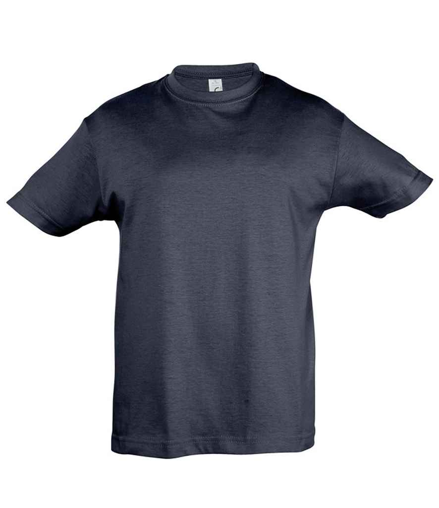 SOL'S Kids Regent T-Shirt in Navy, front view