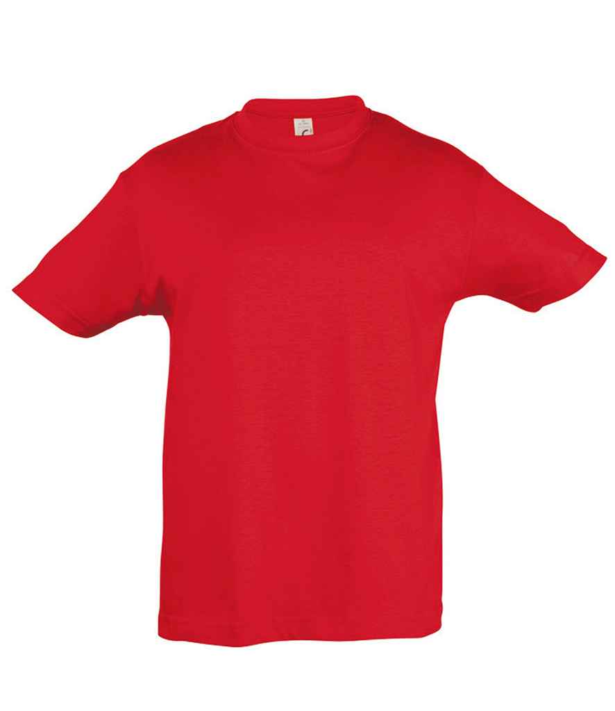 SOL'S Kids Regent T-Shirt in Red, front view