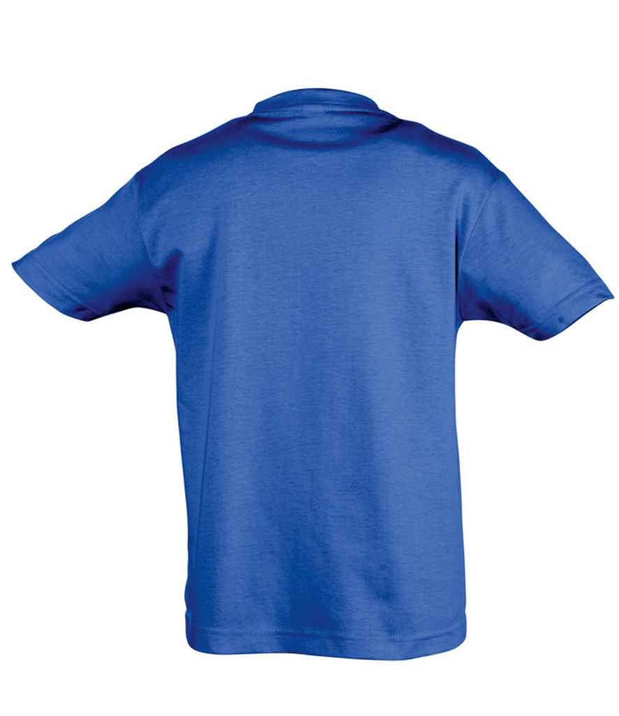 SOL'S Kids Regent T-Shirt in Royal Blue, back view