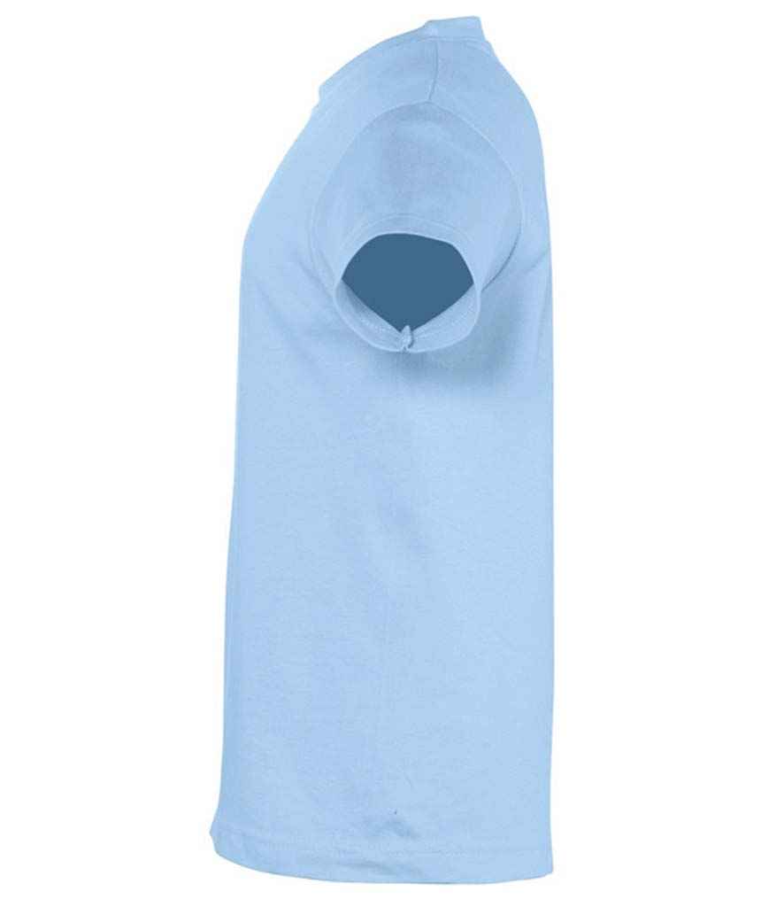 SOL'S Kids Regent T-Shirt in Sky Blue, side view