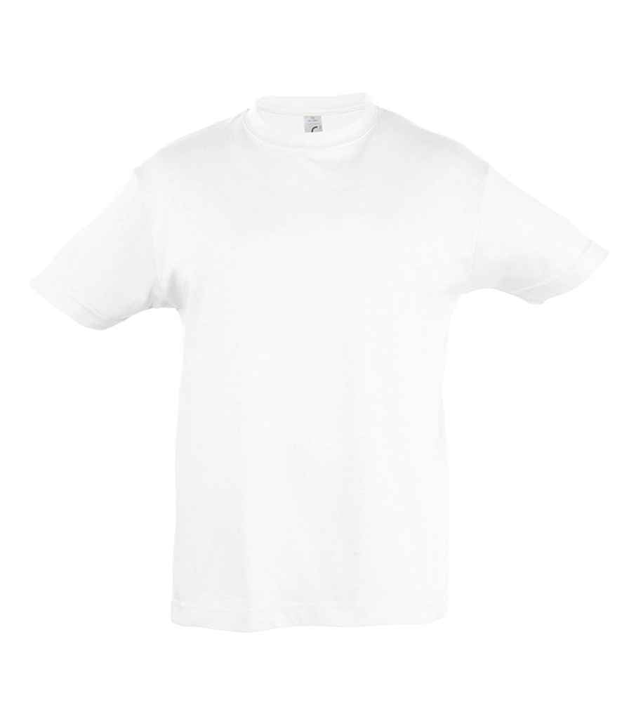 SOL'S Kids Regent T-Shirt in White, front view