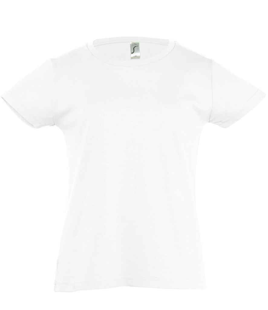 SOL'S Girls Cherry T-Shirt in White, front view