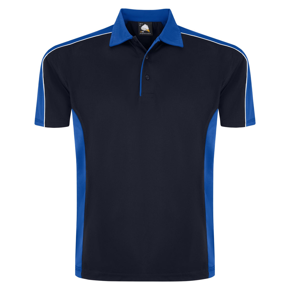 ØRN Avocet Wicking Poloshirt – Navy - Royal – front