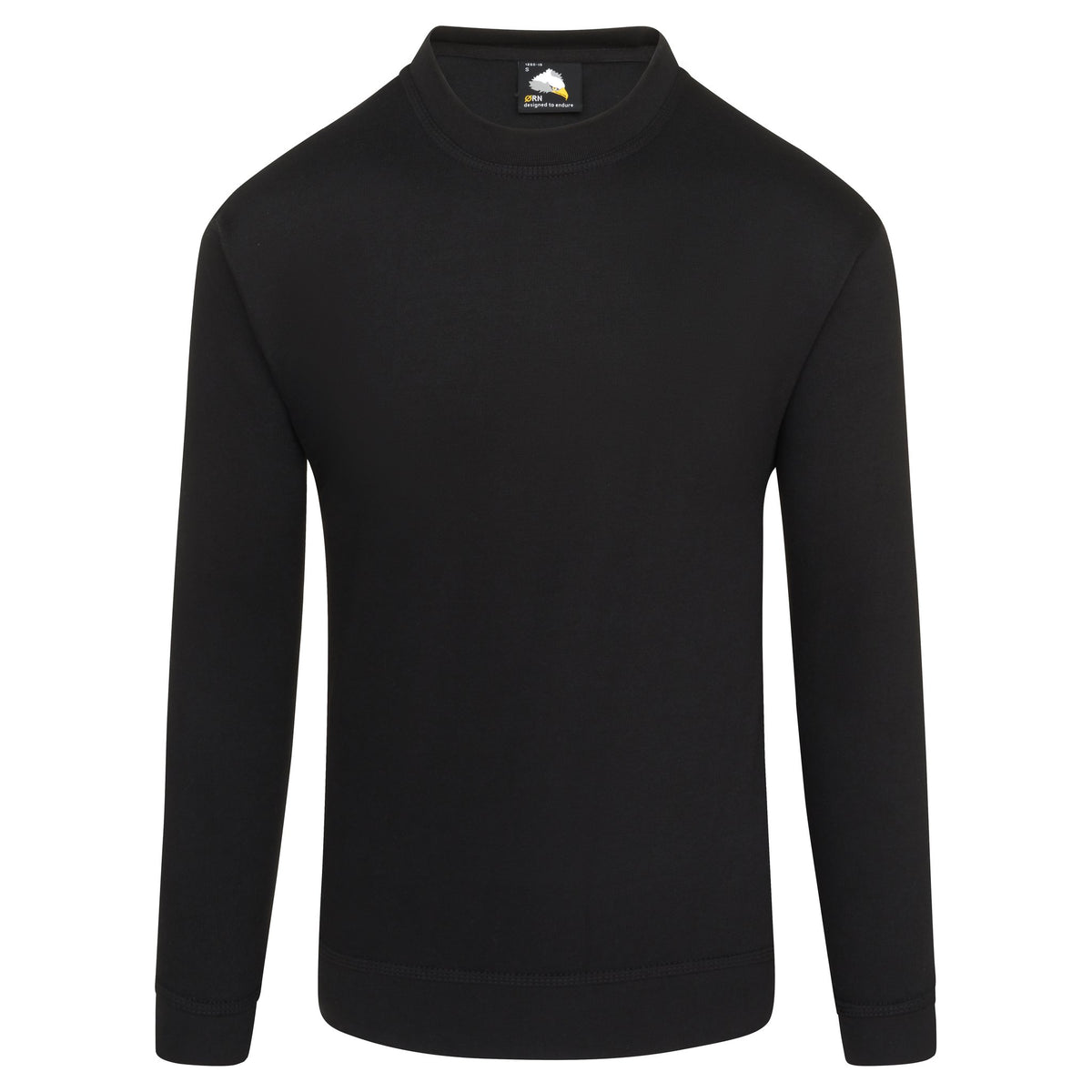ØRN Kite Sweatshirt – Black – front