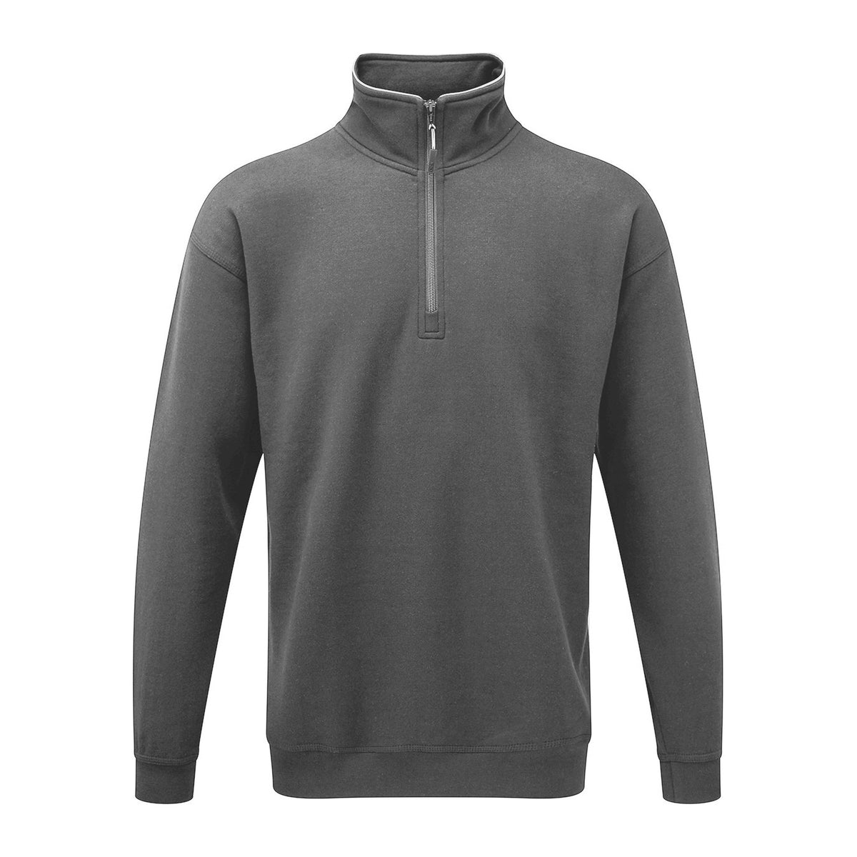 ØRN Grouse Quarter Zip Sweatshirt – Graphite – front