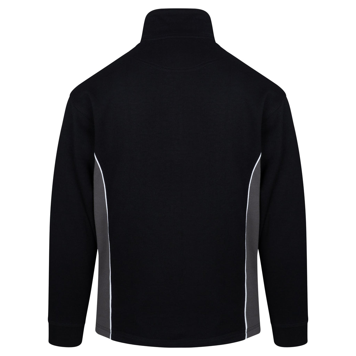 ØRN Silverswift Quarter Zip Sweatshirt – Black - Graphite – back