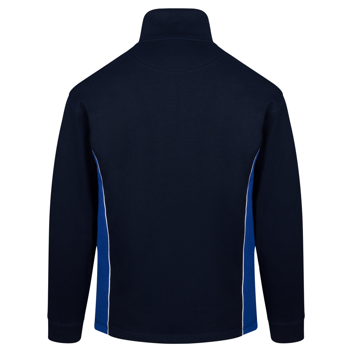 ØRN Silverswift Quarter Zip Sweatshirt – Navy - Royal – back