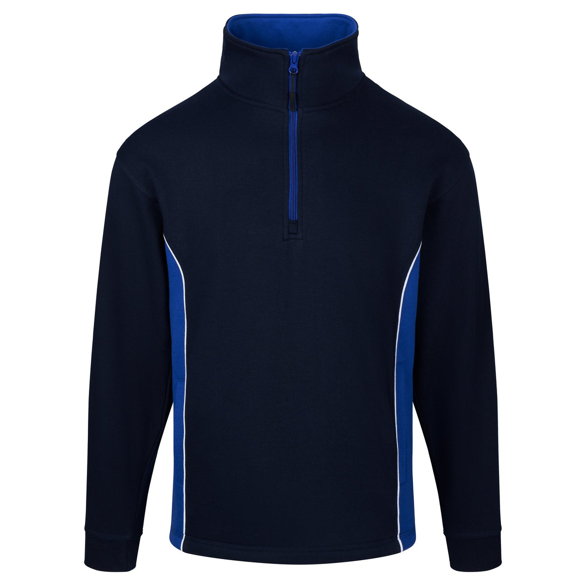 ØRN Silverswift Quarter Zip Sweatshirt – Navy - Royal – front