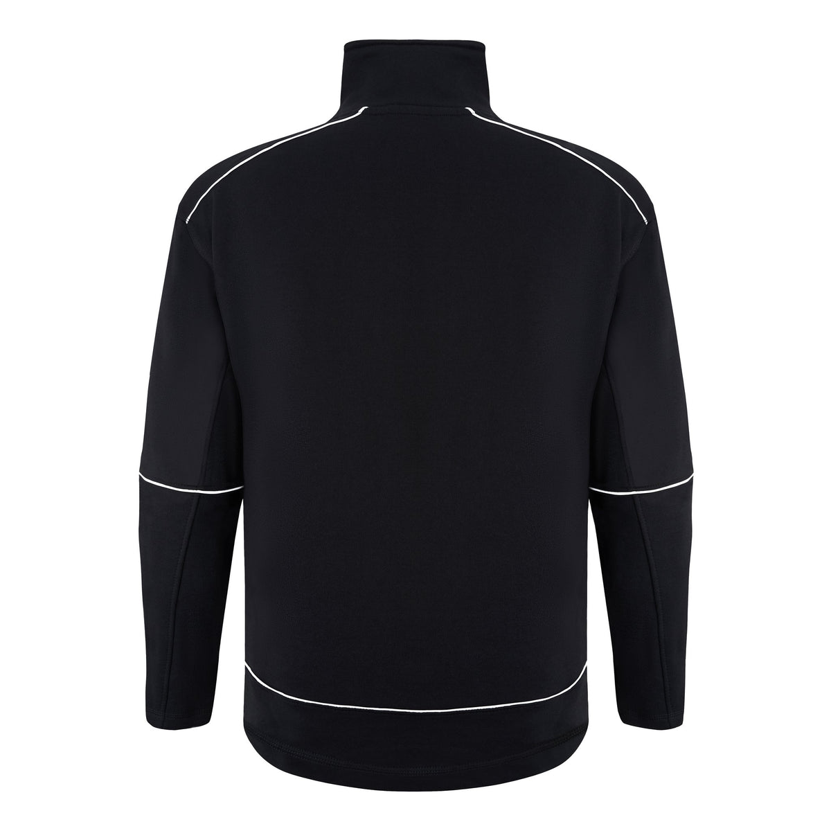 ØRN Fireback Quarter Zip Sweatshirt – Black - Black – back