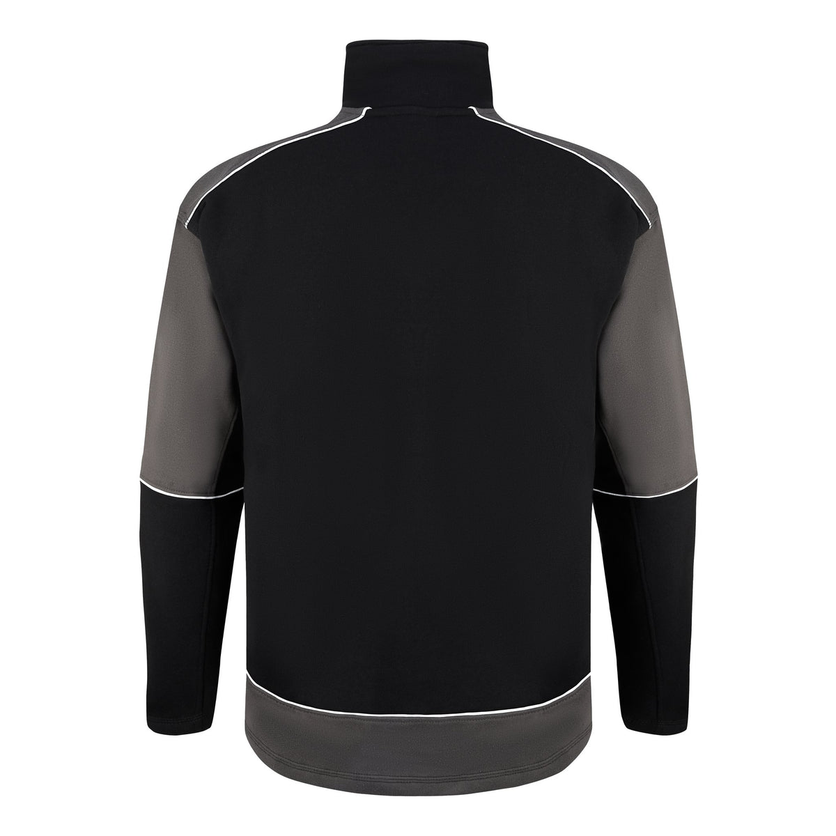 ØRN Fireback Quarter Zip Sweatshirt – Black - Graphite – back