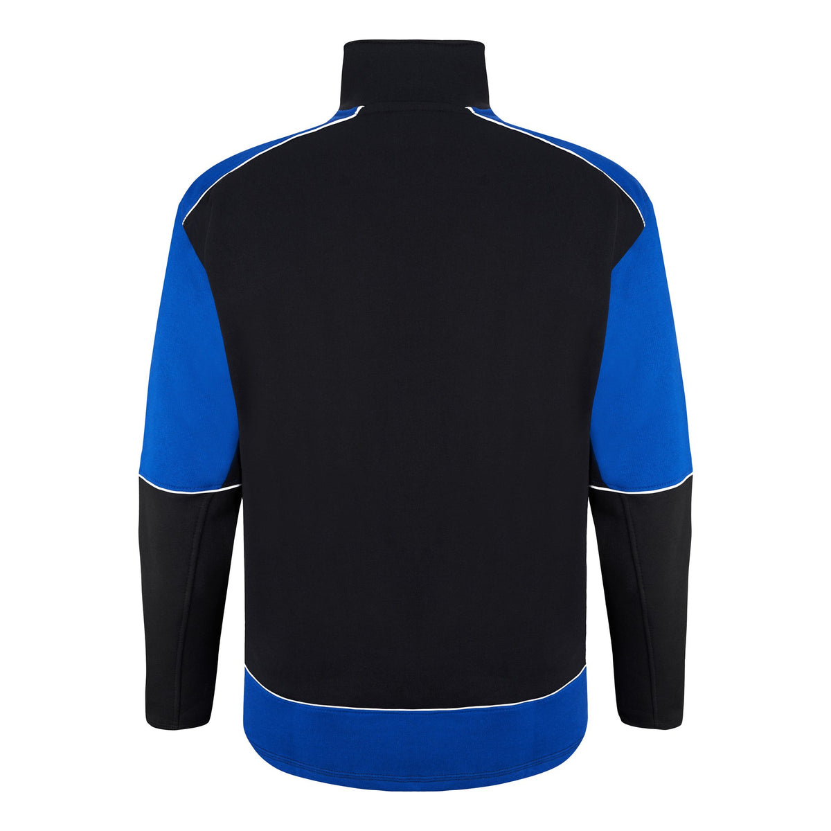 ØRN Fireback Quarter Zip Sweatshirt – Black - Royal – back