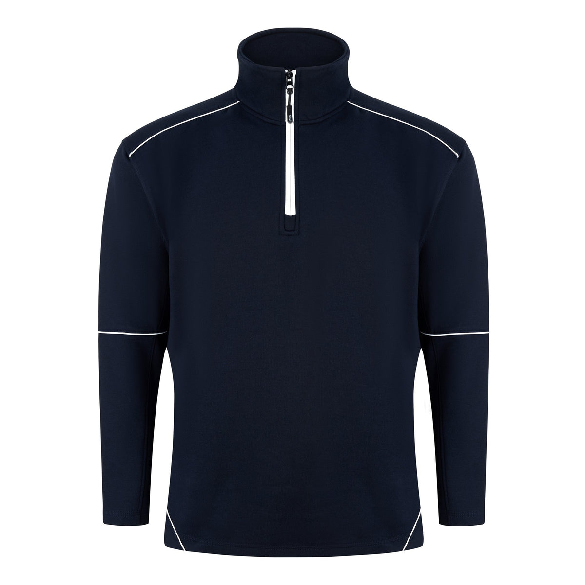 ØRN Fireback Quarter Zip Sweatshirt – Navy - Navy – front
