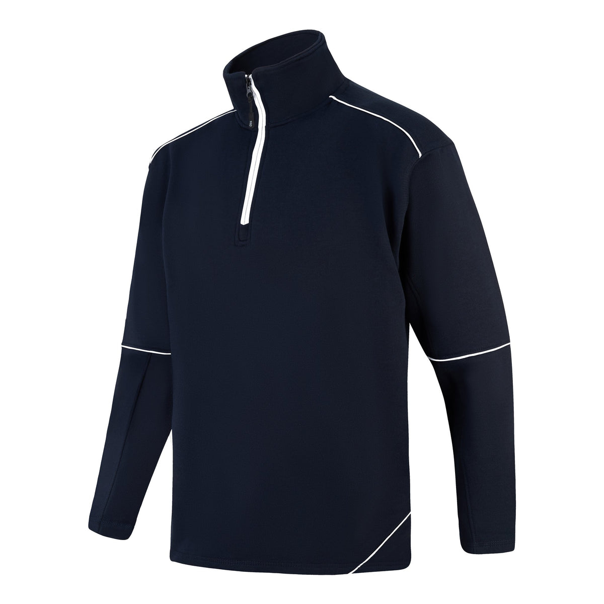ØRN Fireback Quarter Zip Sweatshirt – Navy - Navy – side