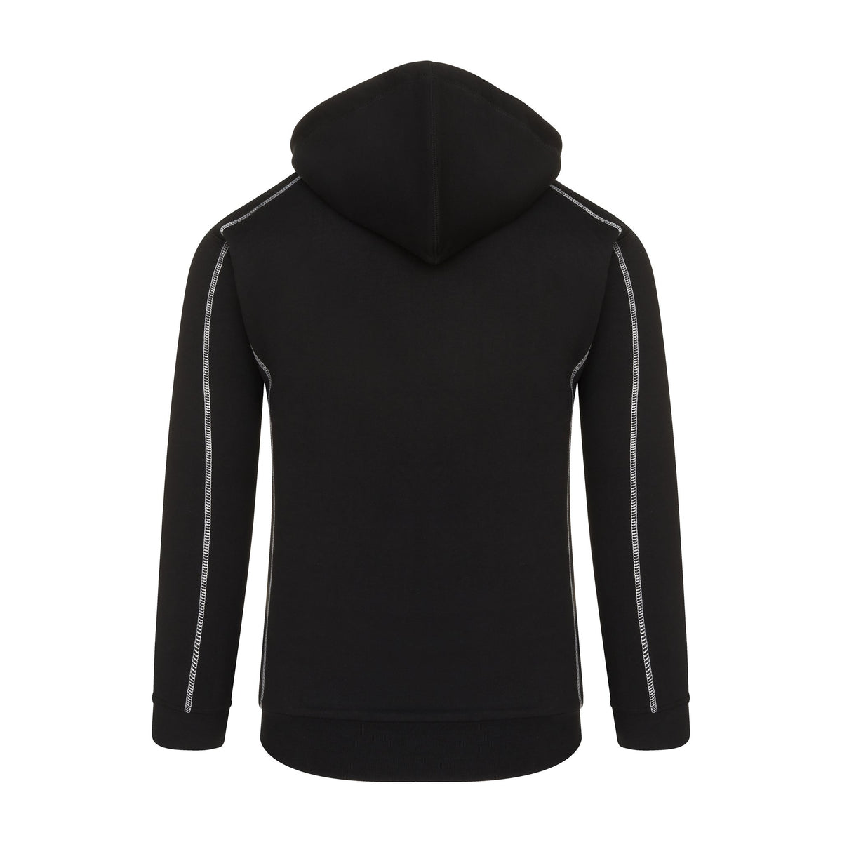 ØRN Crane Fur-Lined Hoodie – Black – back