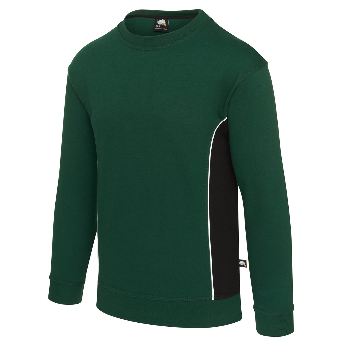 ØRN Silverswift Sweatshirt – Bottle - Black – side
