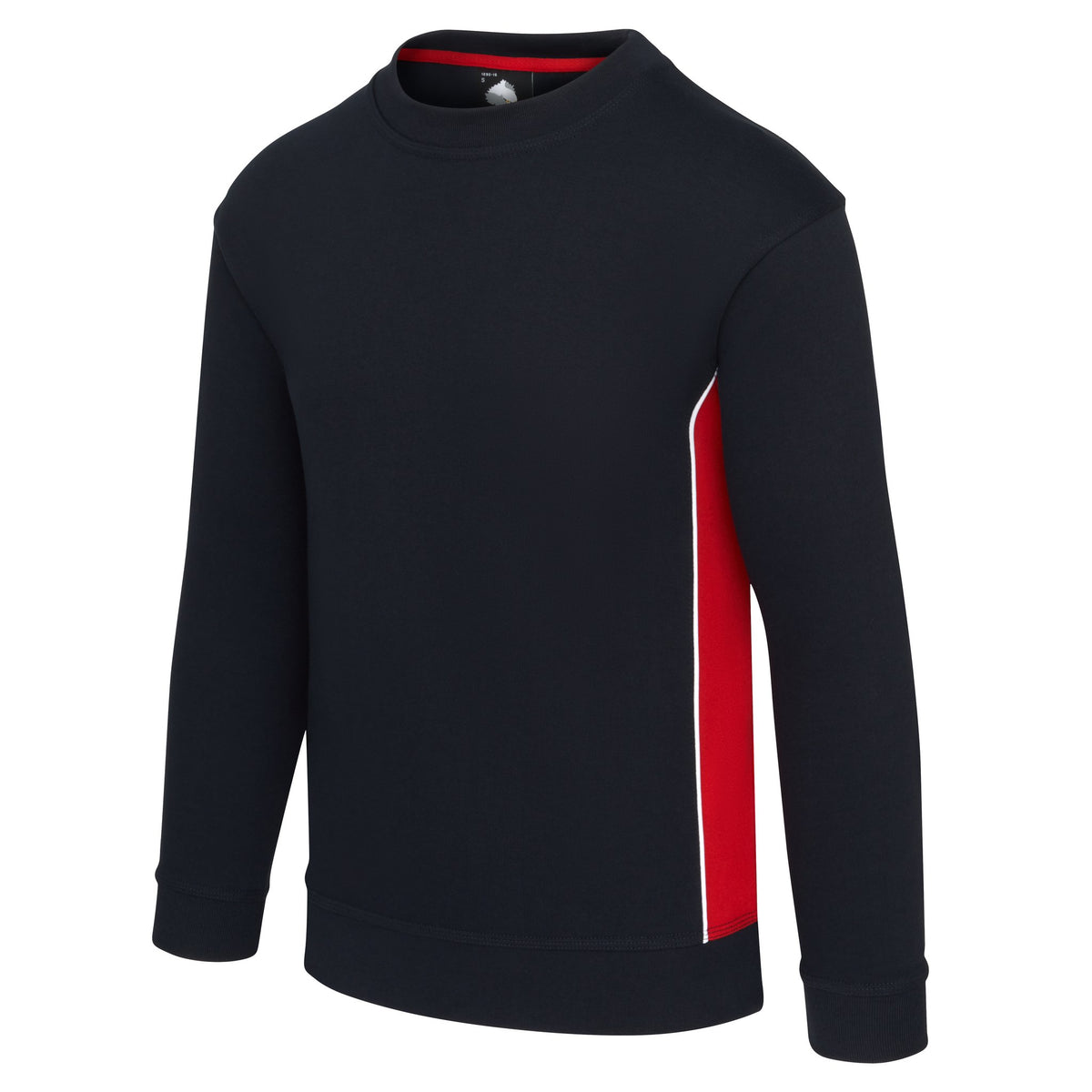 ØRN Silverswift Sweatshirt – Navy - Red – side