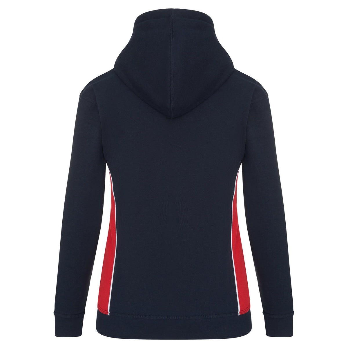 ØRN Silverswift Hoodie – Navy - Red – back