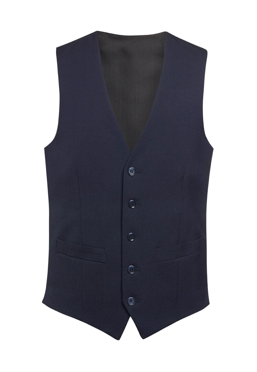 Brook Taverner Capital Waistcoat in Navy, main product image
