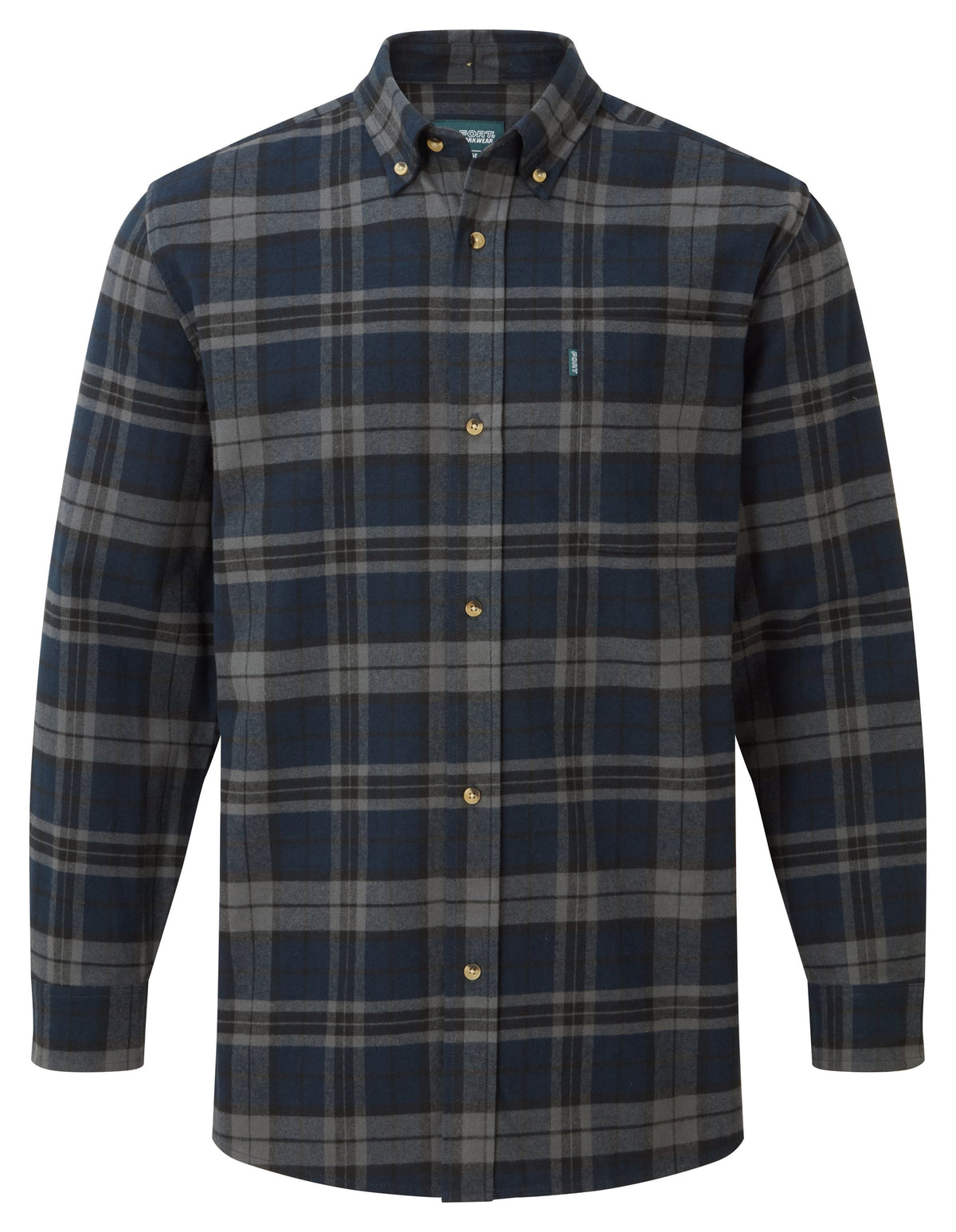 Fort 143 Hyde Shirt in Navy Blue, image 3