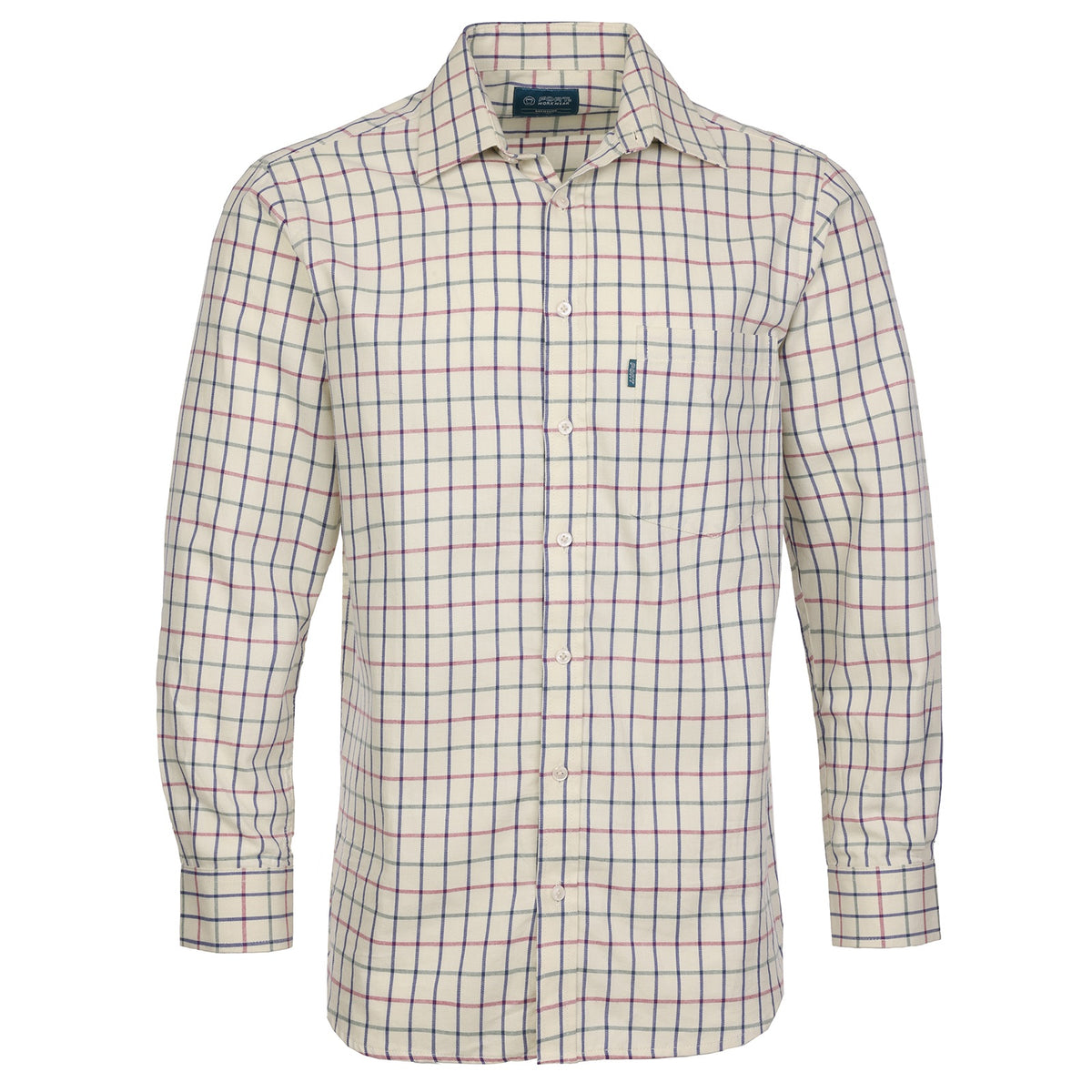 Fort 146 Melton Shirt in Blue, main product image