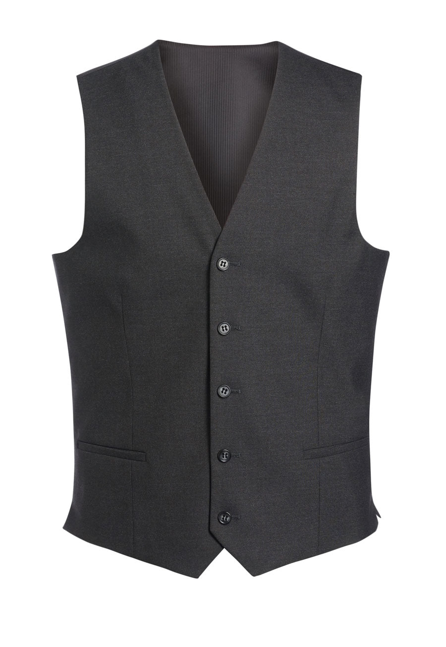Brook Taverner Nice Waistcoat in Charcoal, image 2