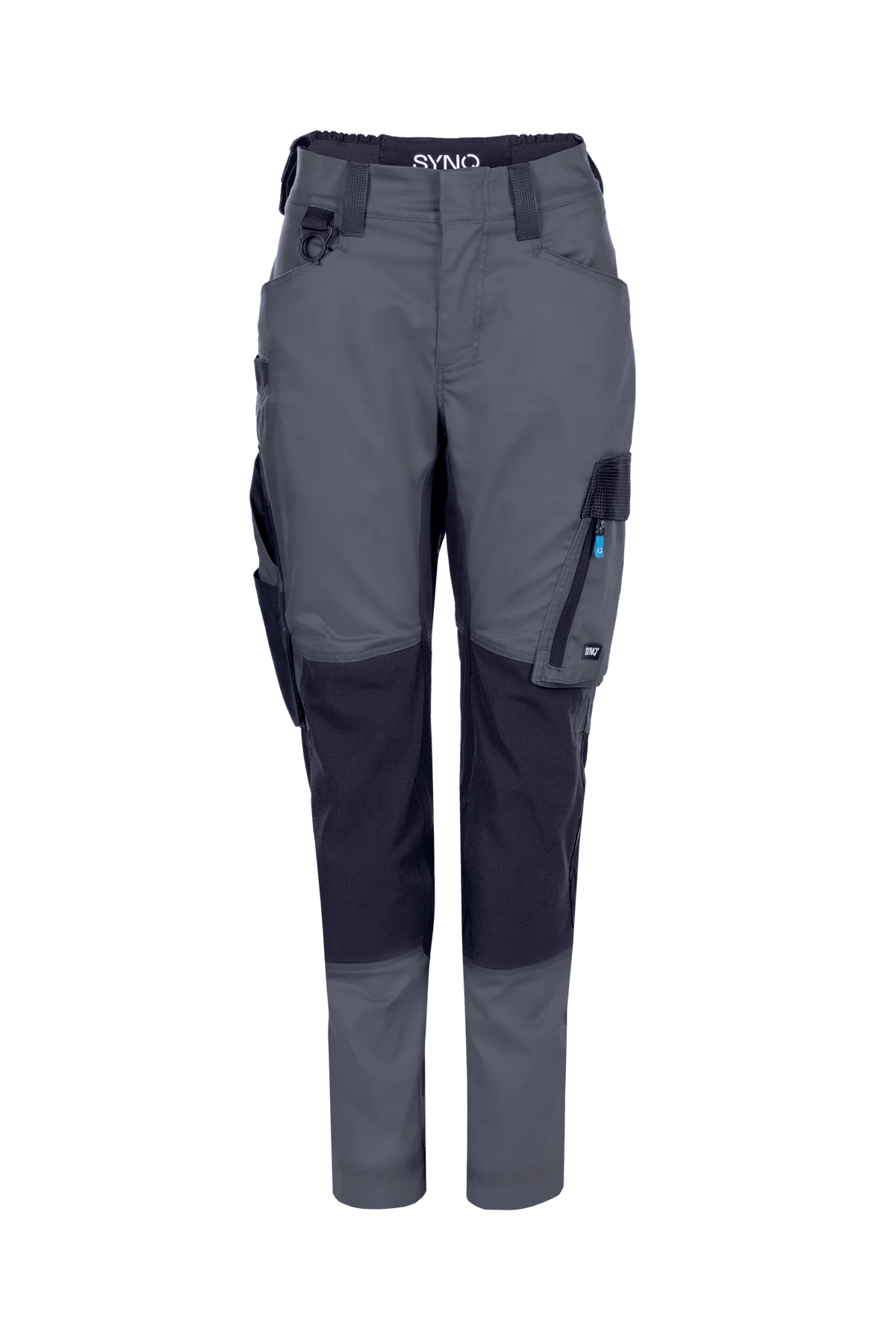 SYNQ Sqoot Women in Anthracite grey/Black, front view