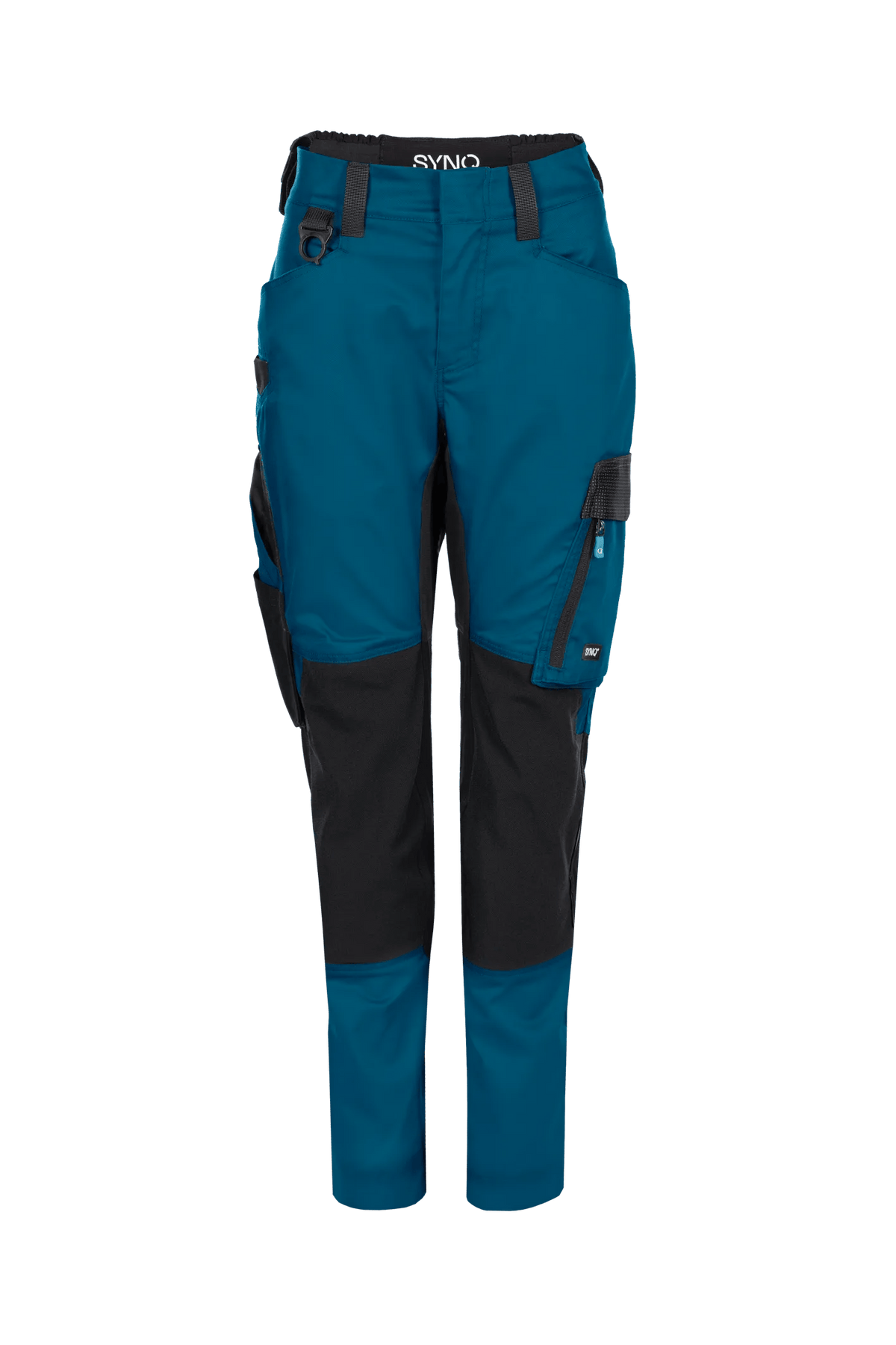 SYNQ Sqoot Women in Petrol blue/Black, front view