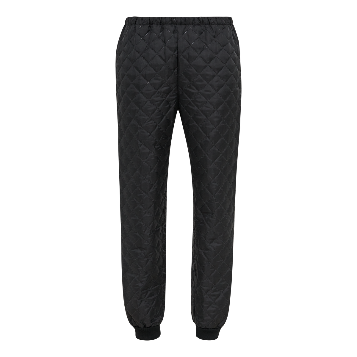 ELKA Rainwear Thermal Trousers Woman in Black, front view