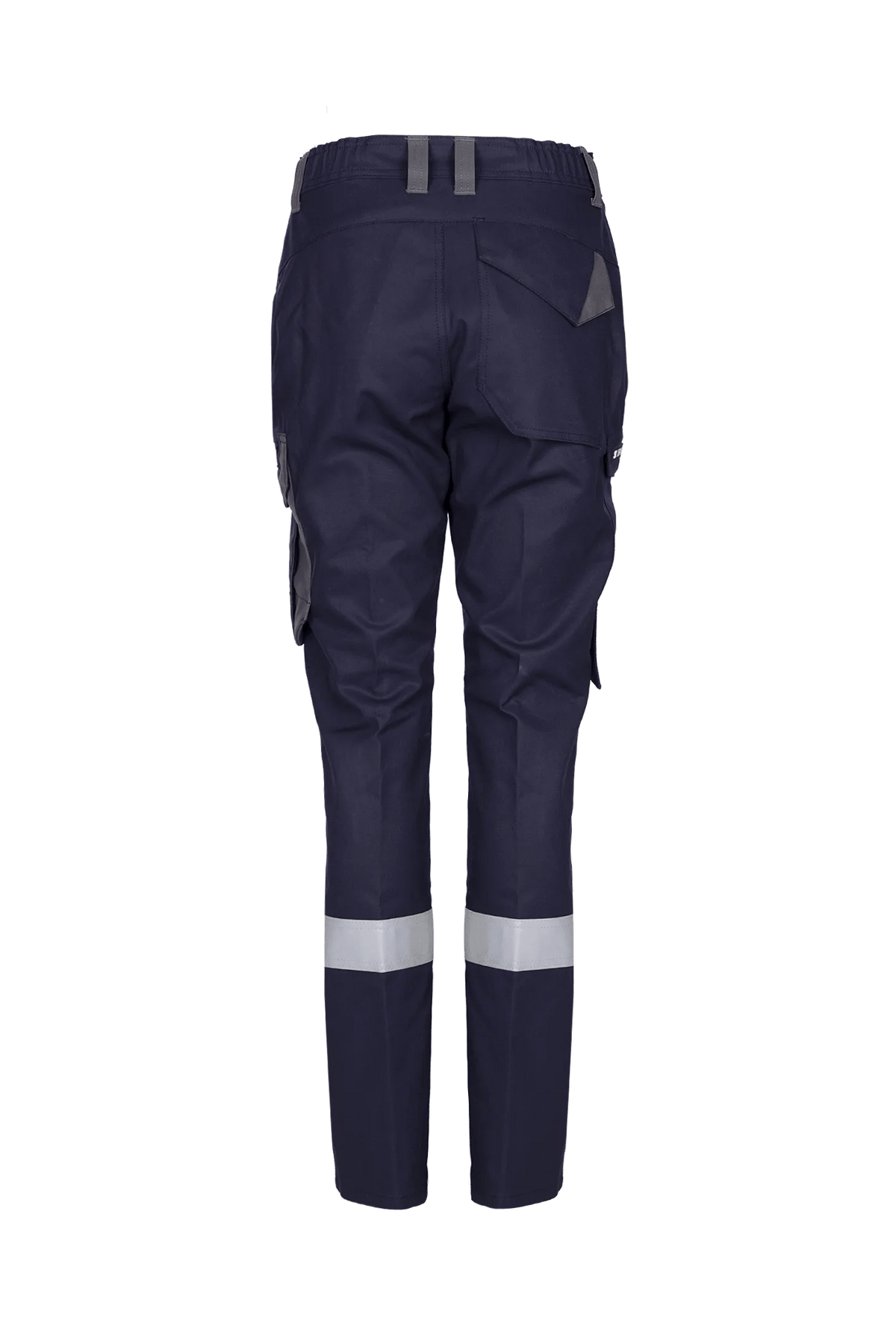 Sioen PRO Barnard Women in Navy blue/Anthracite grey, back view