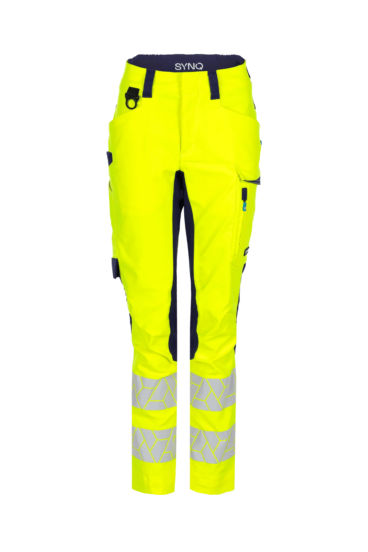 SYNQ Beaqon Women in High-vis yellow/Navy blue, front view