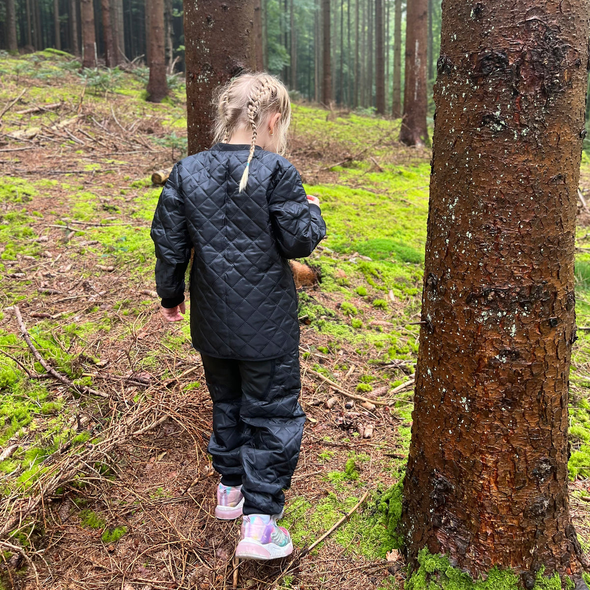ELKA Rainwear Thermal jacket with rib Kids, front view