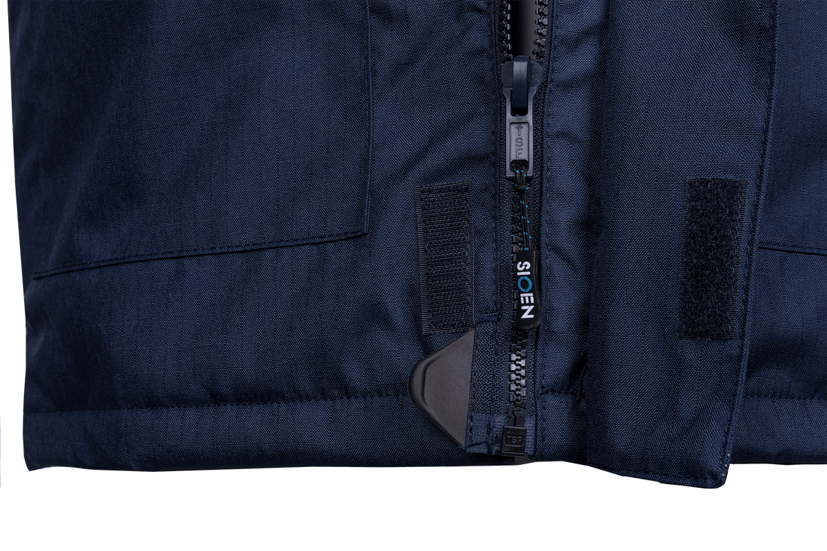 Sioen PRO Bravone in High-vis yellow/Navy blue