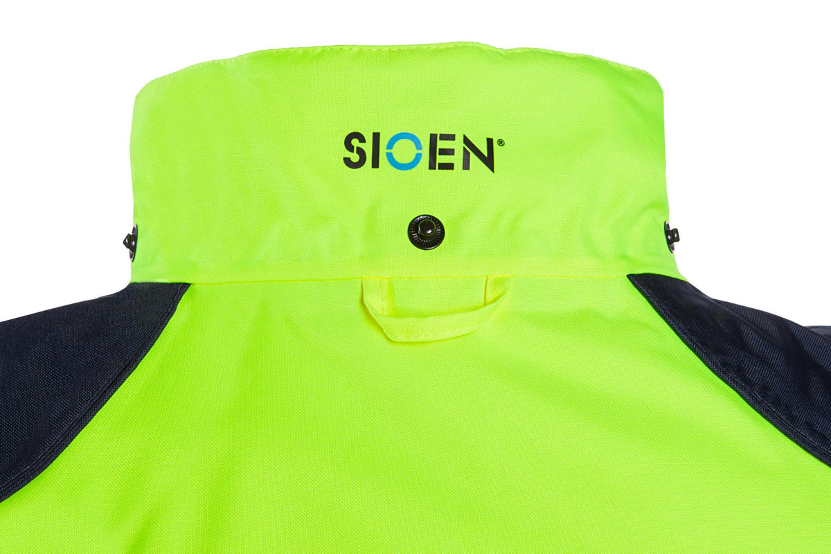 Sioen Alford in High-vis yellow/Navy blue