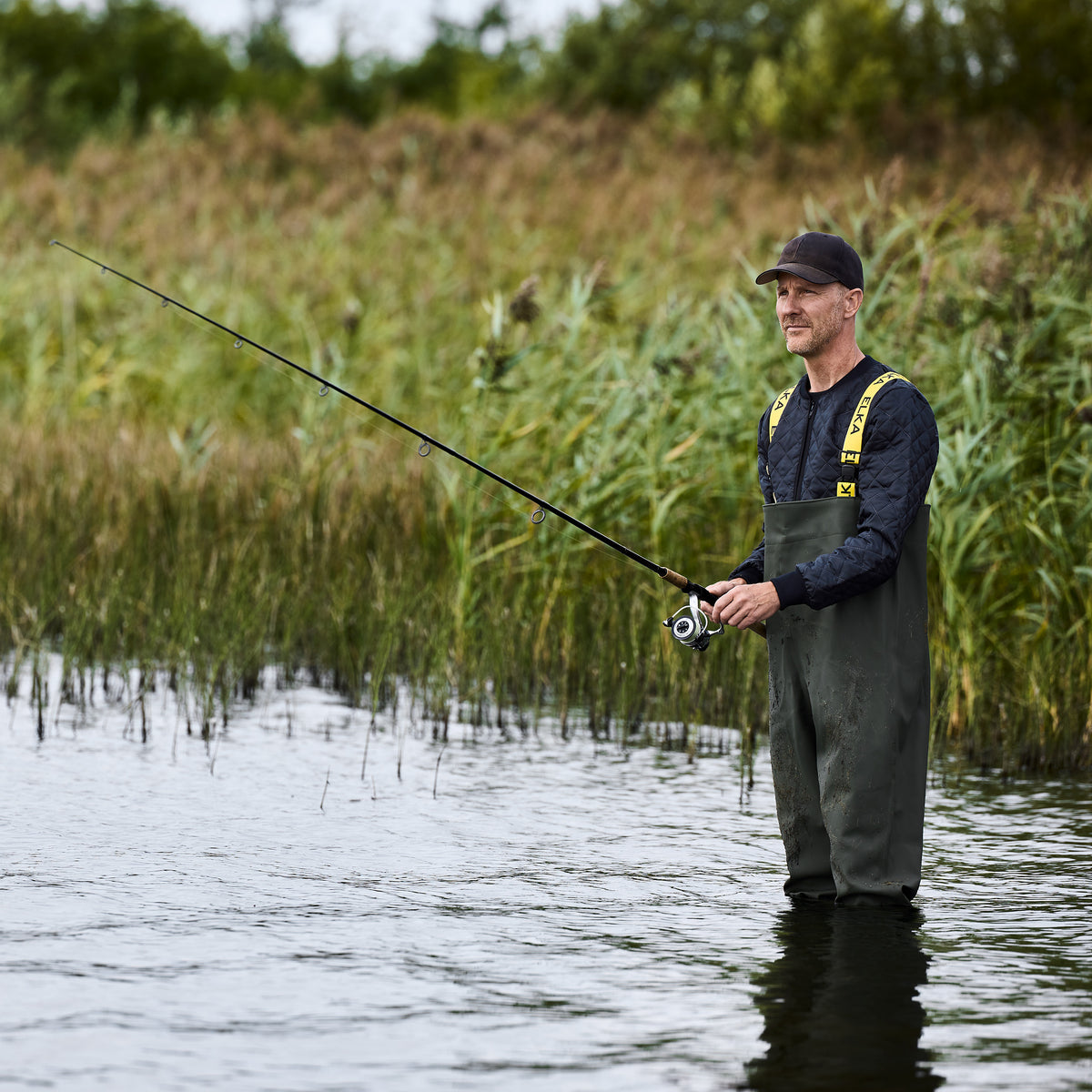 ELKA Rainwear Waders in Olive