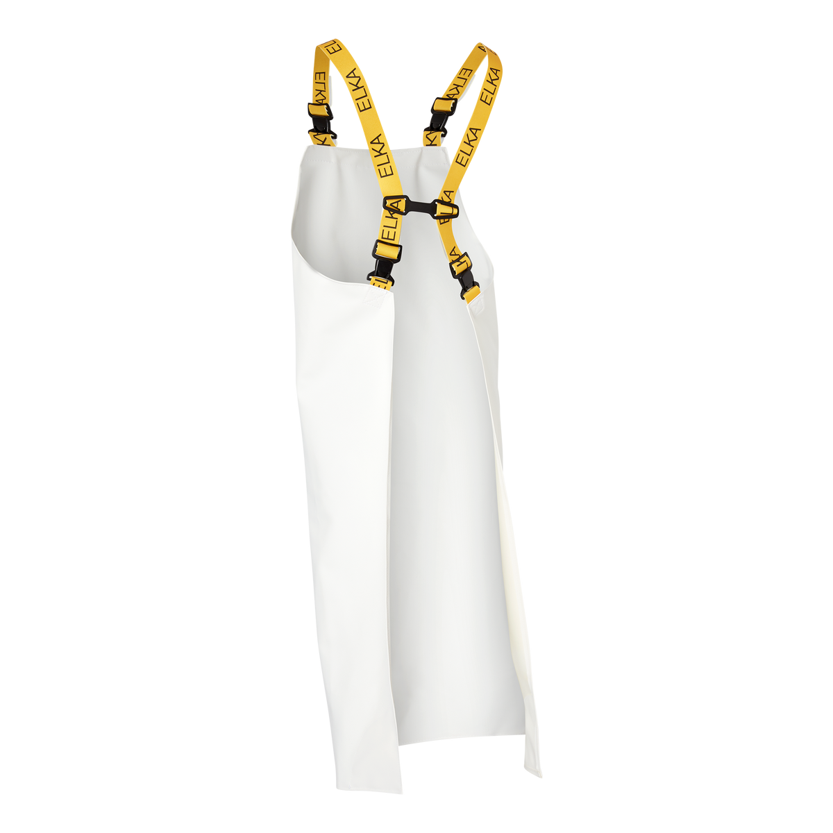 ELKA Rainwear Apron w/braces in White