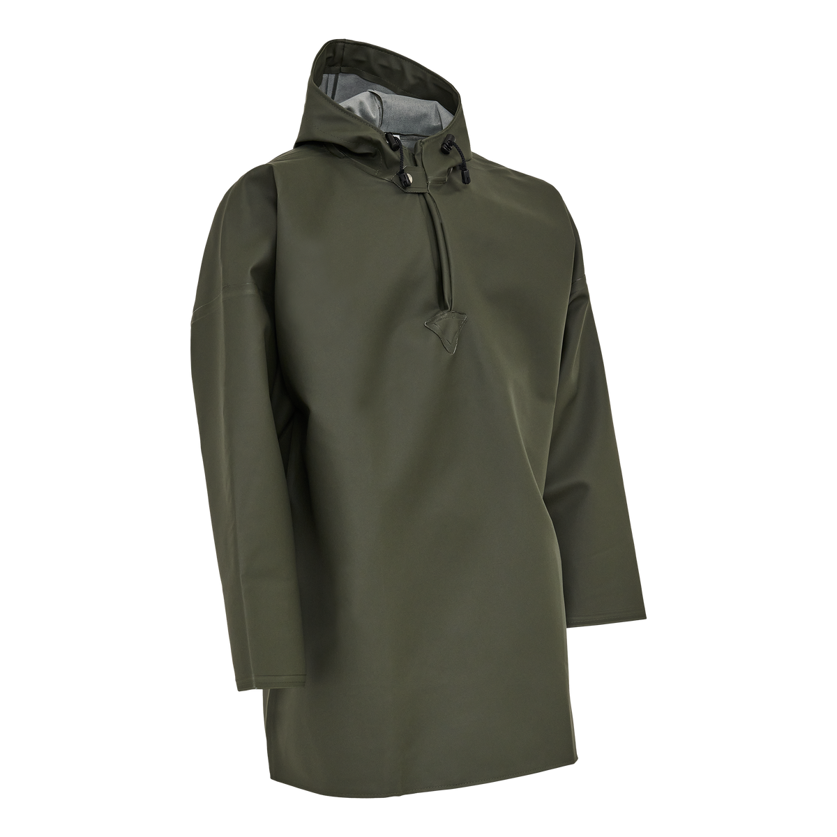 ELKA Rainwear Smock in Olive, front view