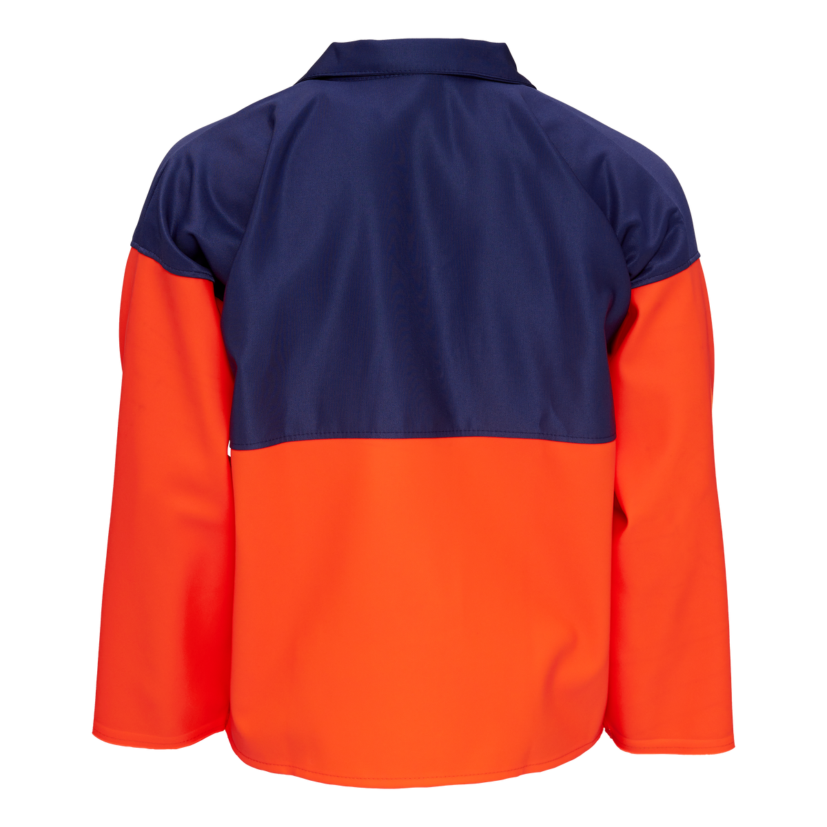 ELKA Rainwear Fishing Xtreme Summer Smock in Fl. Orange/Navy