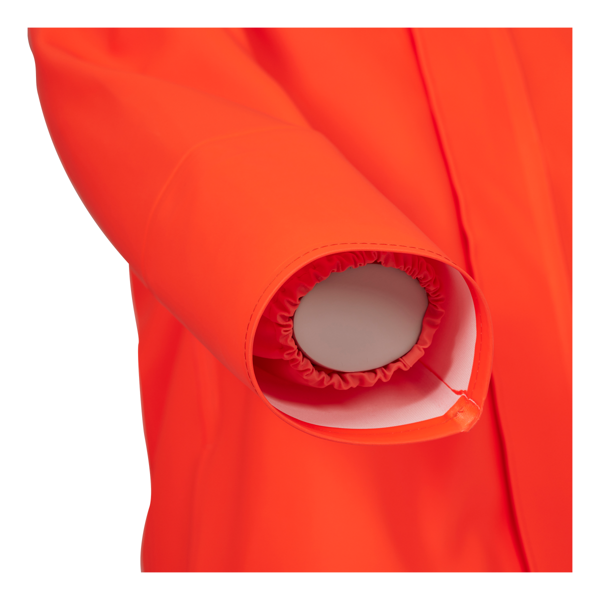 ELKA Rainwear Fishing Xtreme Jacket w/elasticated wind catch in Fl. Orange