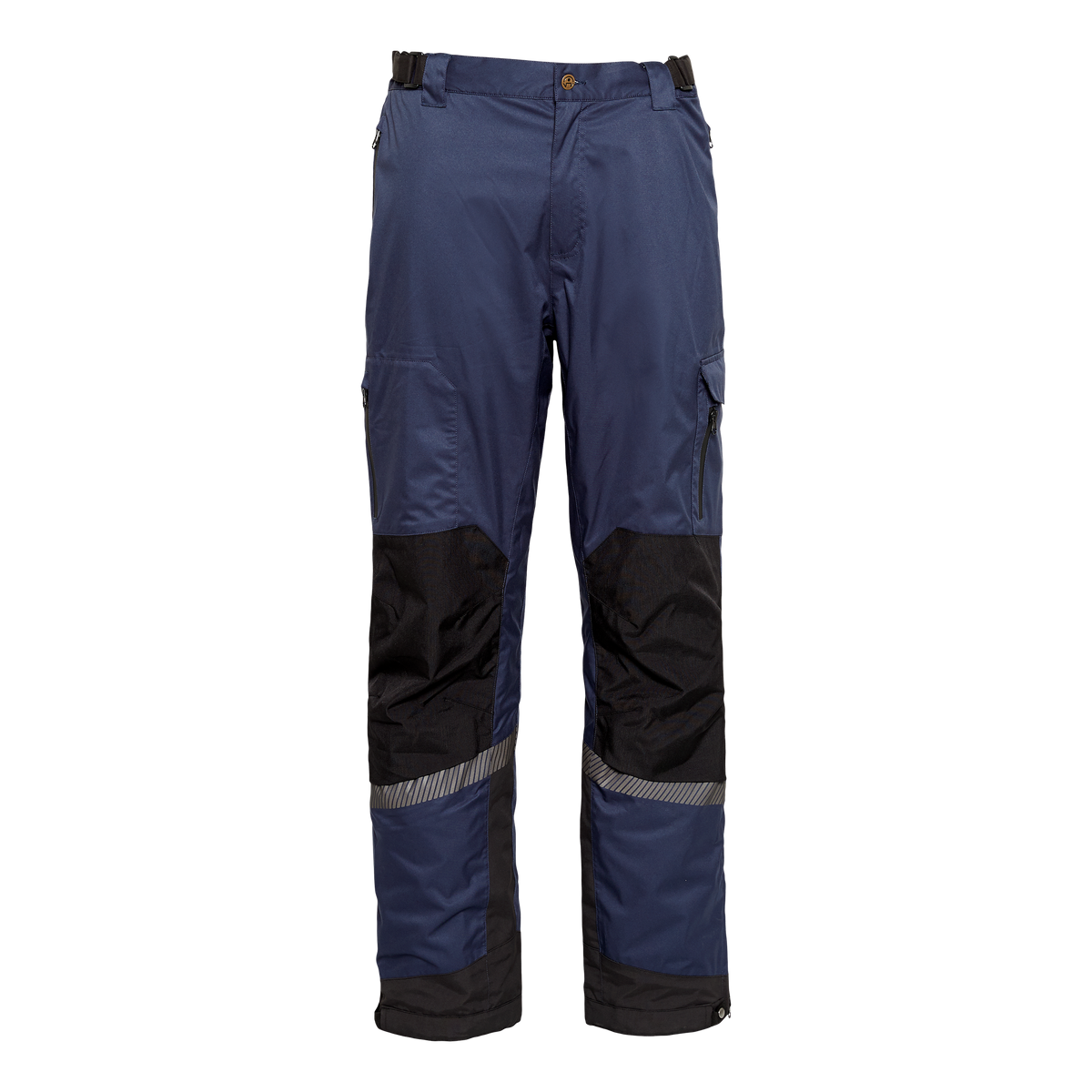 ELKA Rainwear Working Xtreme Stretch Waist Trousers in Navy/Black